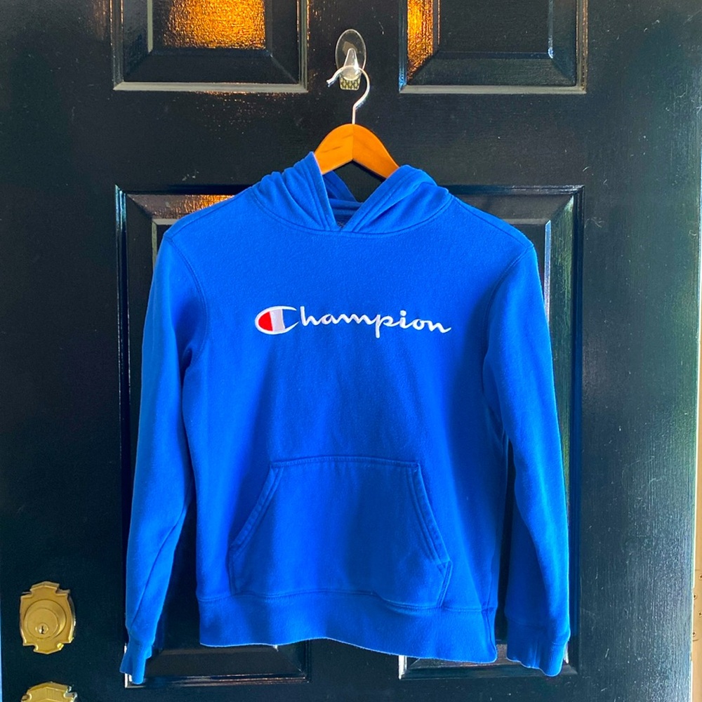 Boys Champion hoodie- size large